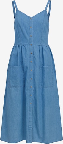 VILA Letní šaty 'ZIA' – modrá: přední strana