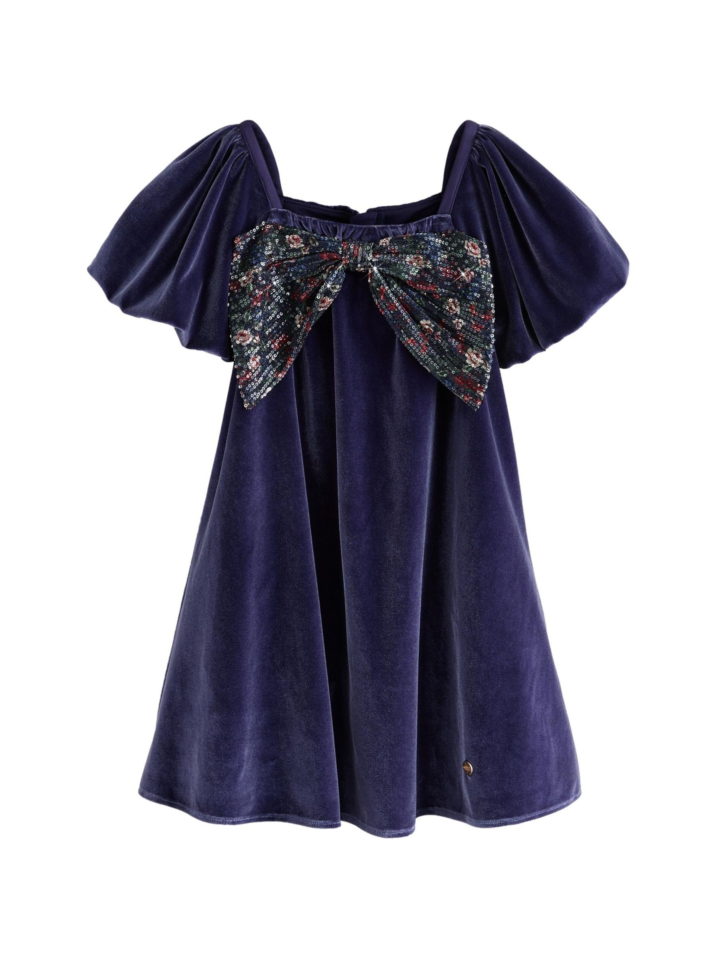 LAURA ASHLEY Jurk in Blauw: voorkant