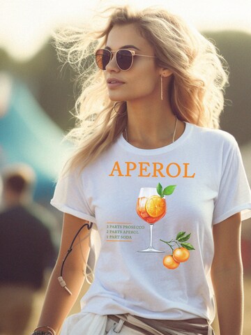 MAKAYA Shirt 'Aperoli' in White: front