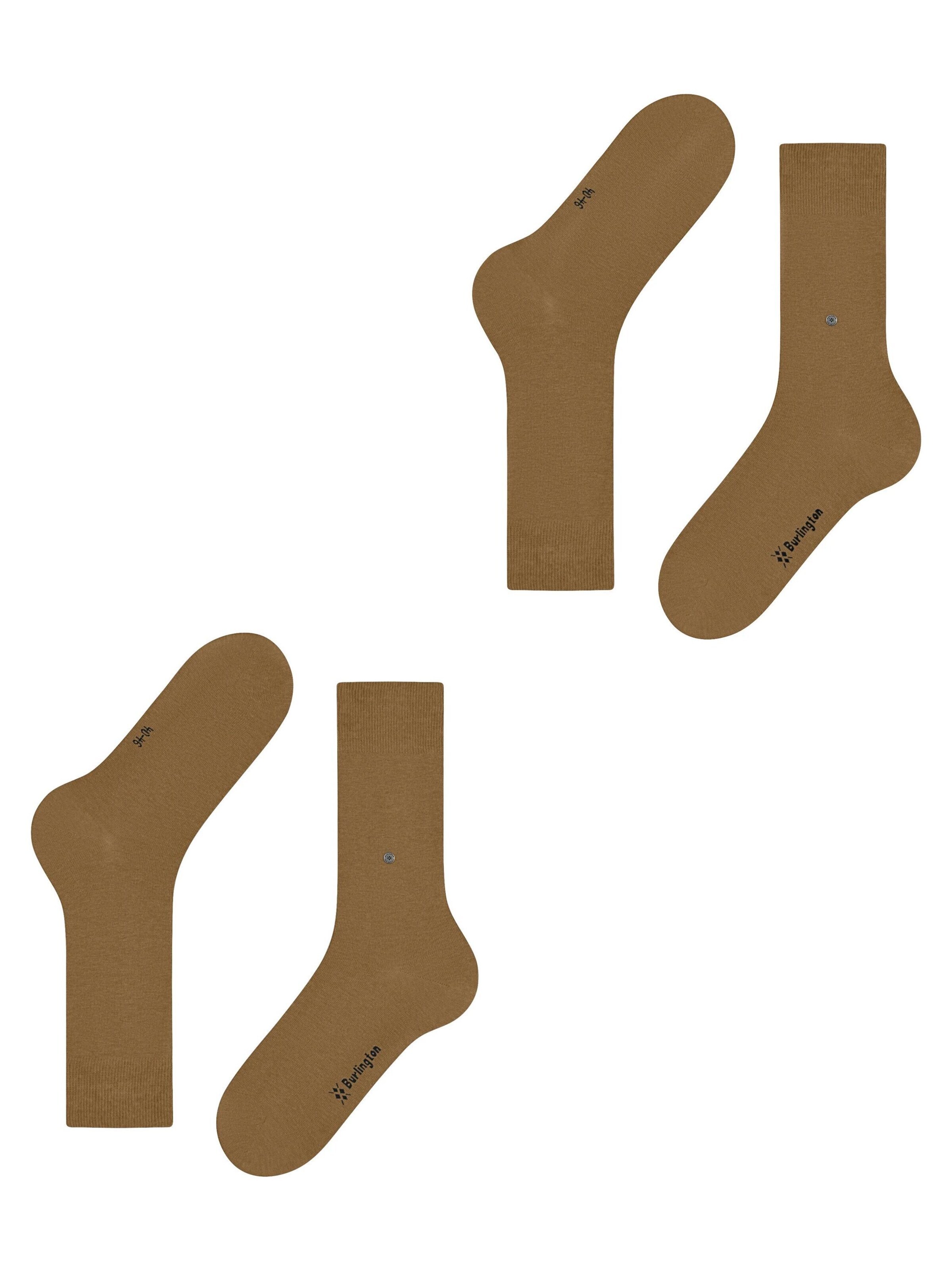 BURLINGTON Socken 'Everyday 2-Pack'‌ in Braun
