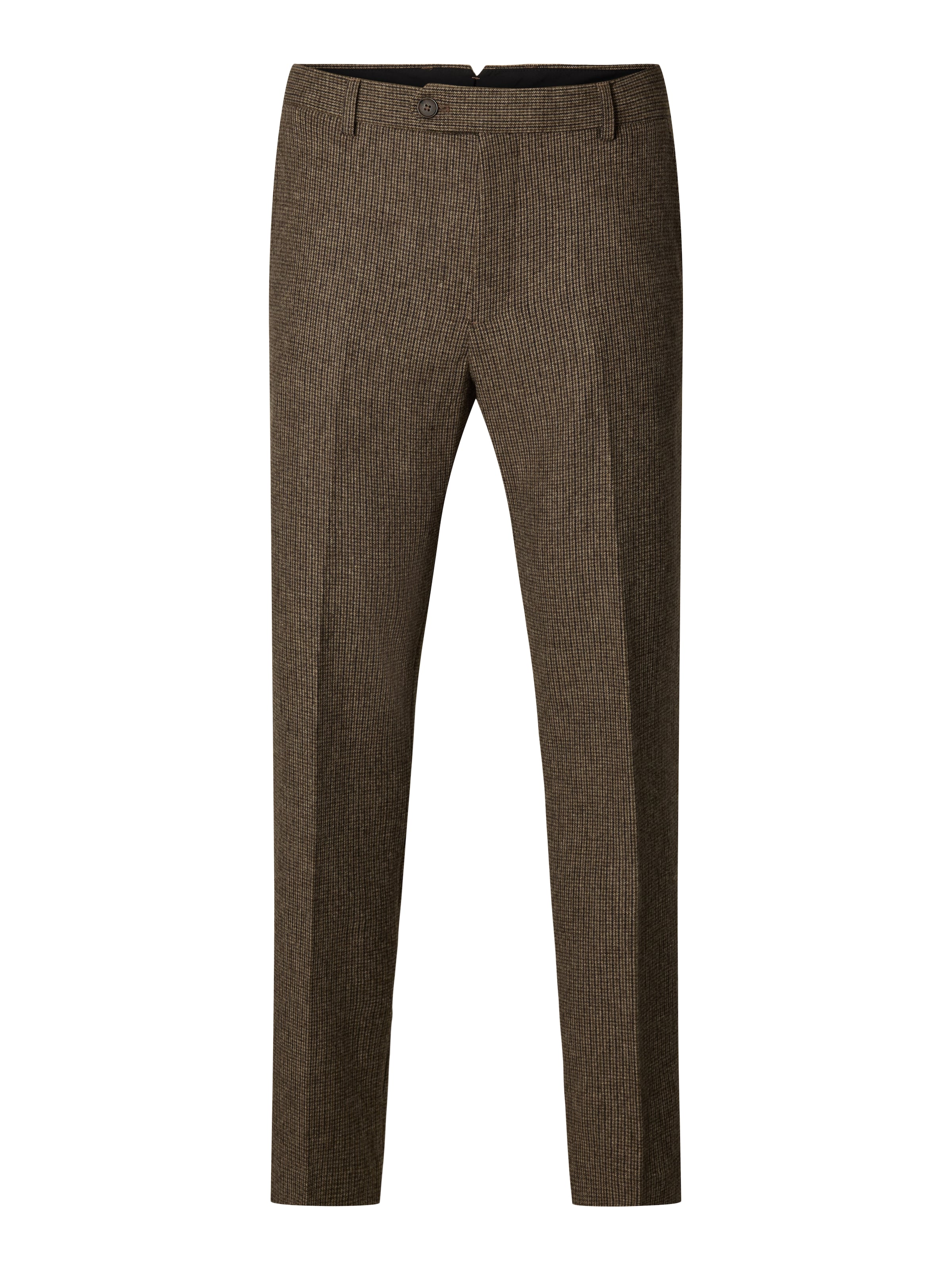 SELECTED Slimfit Hose 'SLHReed' in Braun: Vorderseite