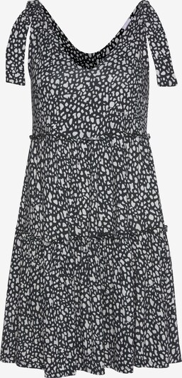 BEACH TIME Καλοκαιρινό φόρεμα σε μαύρο / λευκό, Άποψη προϊόντος