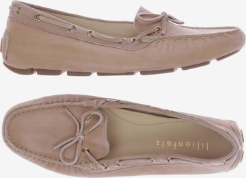 Lilienfels Flats & Loafers in 41 in Beige: front