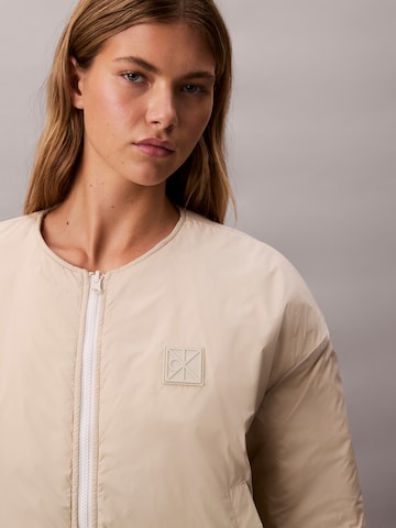 Veste mi-saison Calvin Klein Jeans en blanc