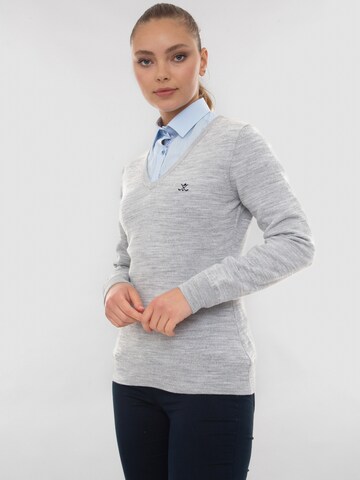 Sir Raymond Tailor Sweater 'Verty' in Grey