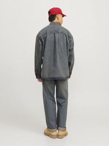 JACK & JONES Comfort fit Overhemd in Blauw
