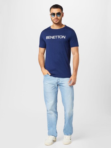 UNITED COLORS OF BENETTON Shirt in Blue