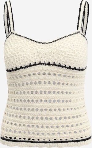 Only Tall Knitted Top 'MINNIE' in Beige: front