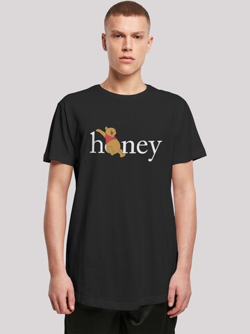Maglietta 'Disney Winnie The Pooh Honey' di F4NT4STIC in nero: frontale