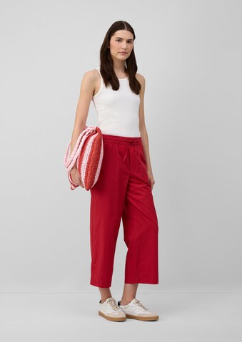 s.Oliver Loosefit Broek in Rood