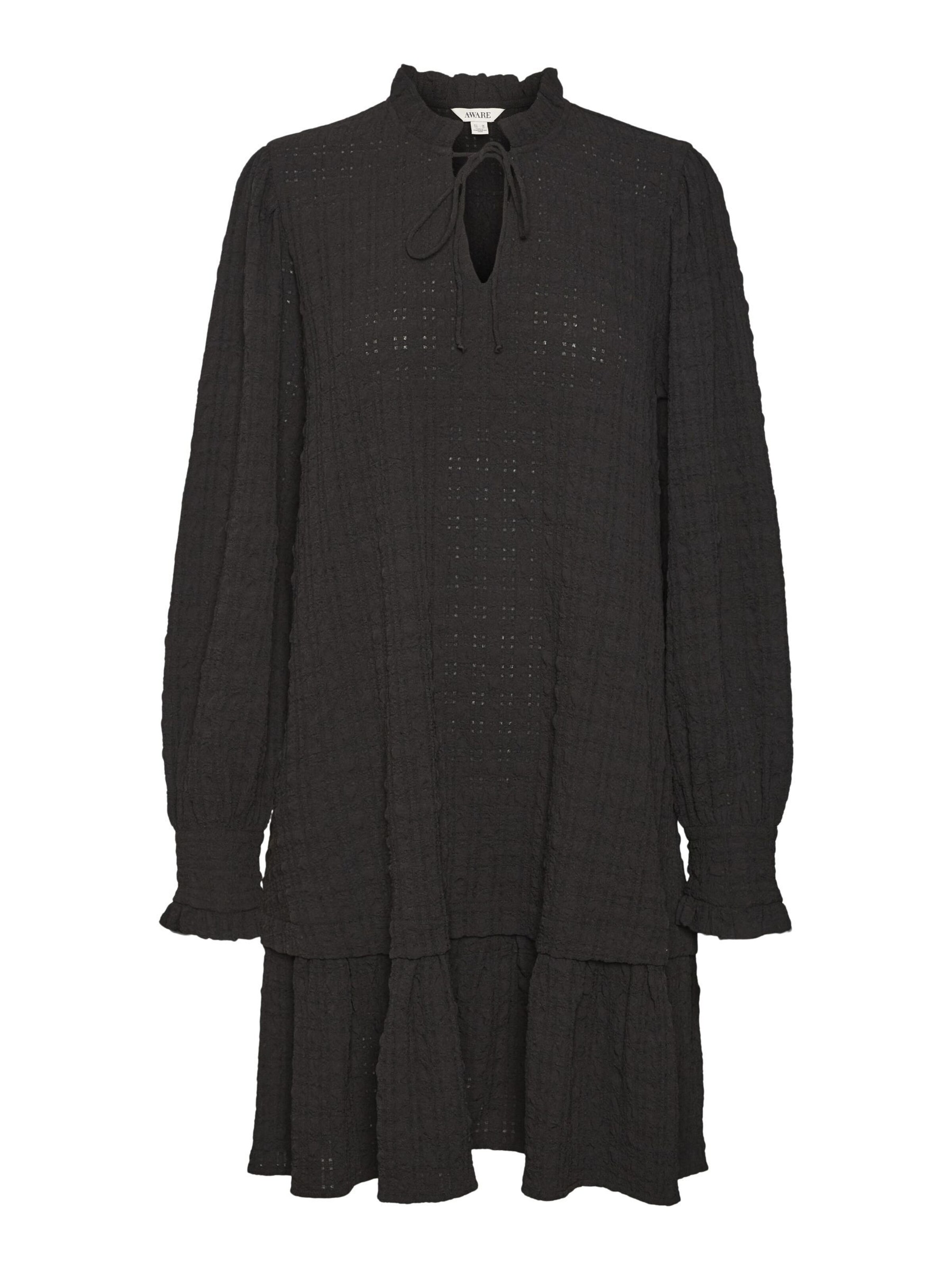 VERO MODA Blusekjole i sort: forside