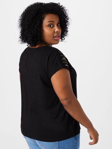 ABOUT YOU Curvy Shirt 'Hilde' in Zwart