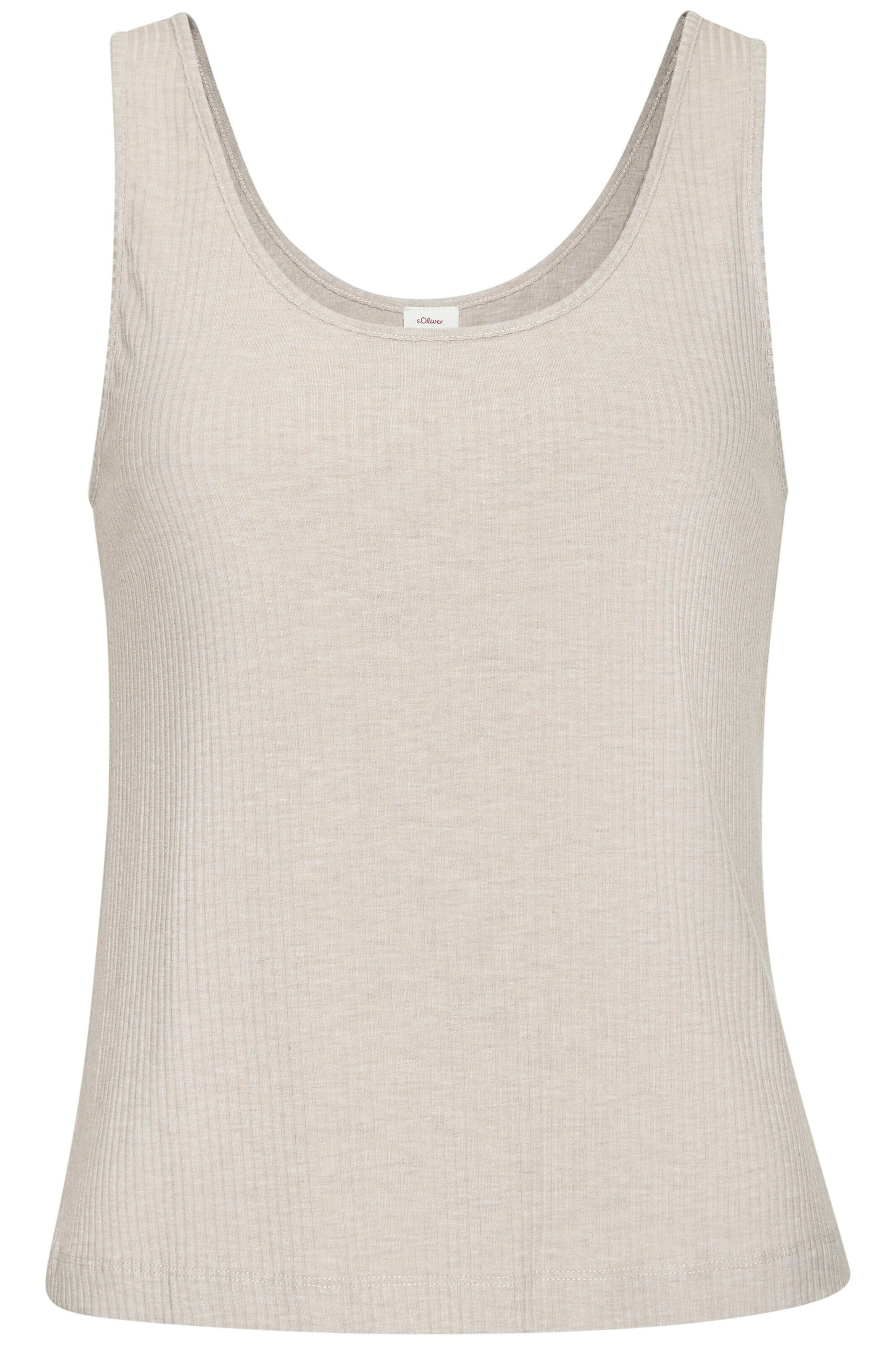 s.Oliver Tričko na spaní – šedá: přední strana