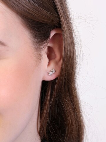 Boucles d'oreilles Lucardi en argent