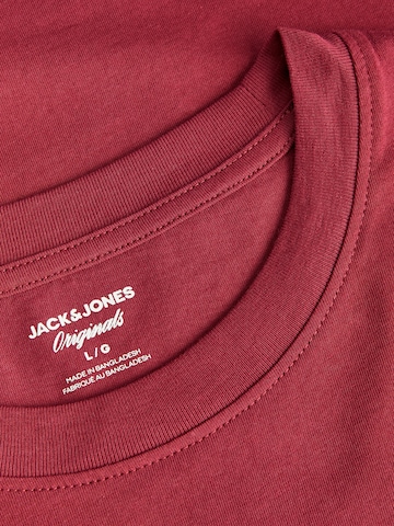 Tricou 'JORYORK' de la JACK & JONES pe roșu