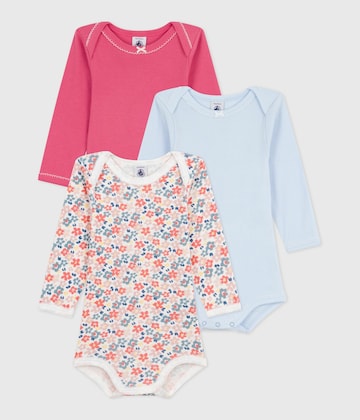 Tutina / body per bambino di PETIT BATEAU in blu: frontale