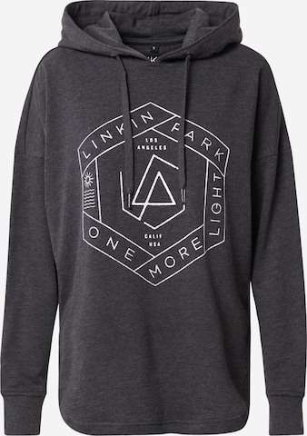 Merchcode Sweatshirt 'Linkin Park' in Grey: front