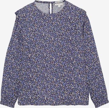 TOM TAILOR Blouse in Blauw: voorkant