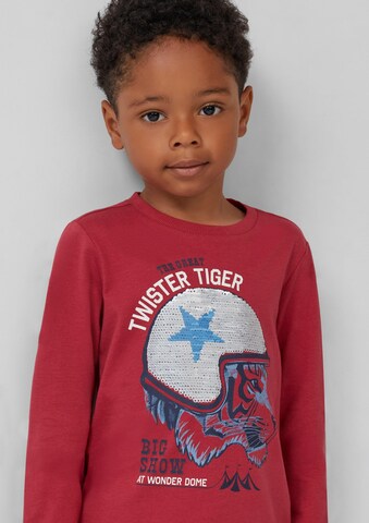 T-Shirt s.Oliver en rouge : devant