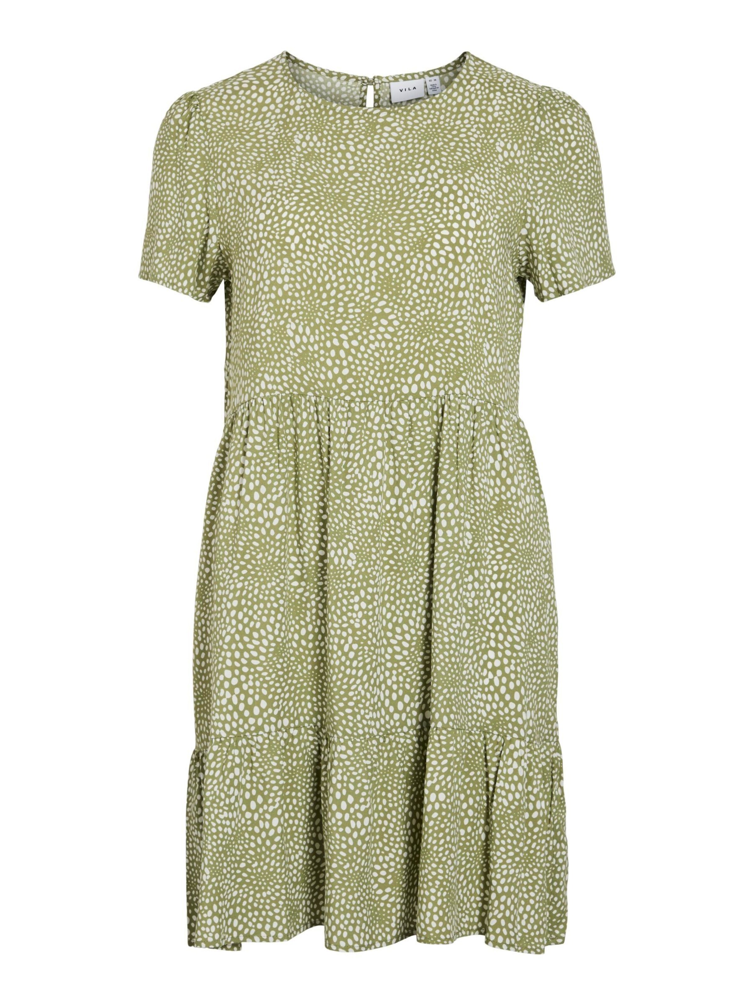 Robe 'Paya' VILA en vert : devant