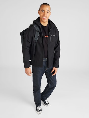 Veste mi-saison 'Tyson' JACK & JONES en noir