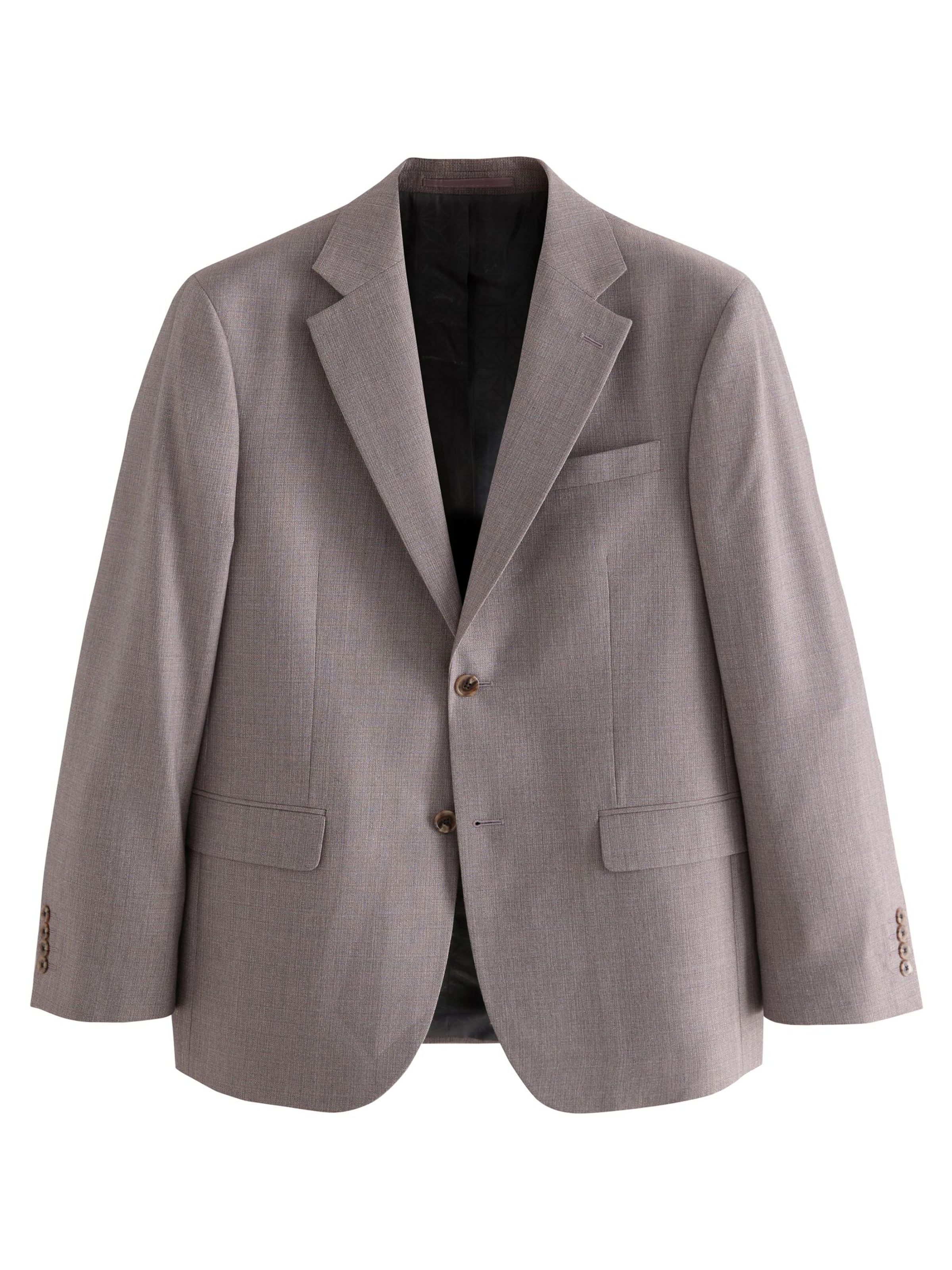 Coupe regular Veste de costume Next en violet : devant