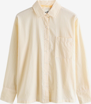 Chemise de nuit self. en jaune : devant