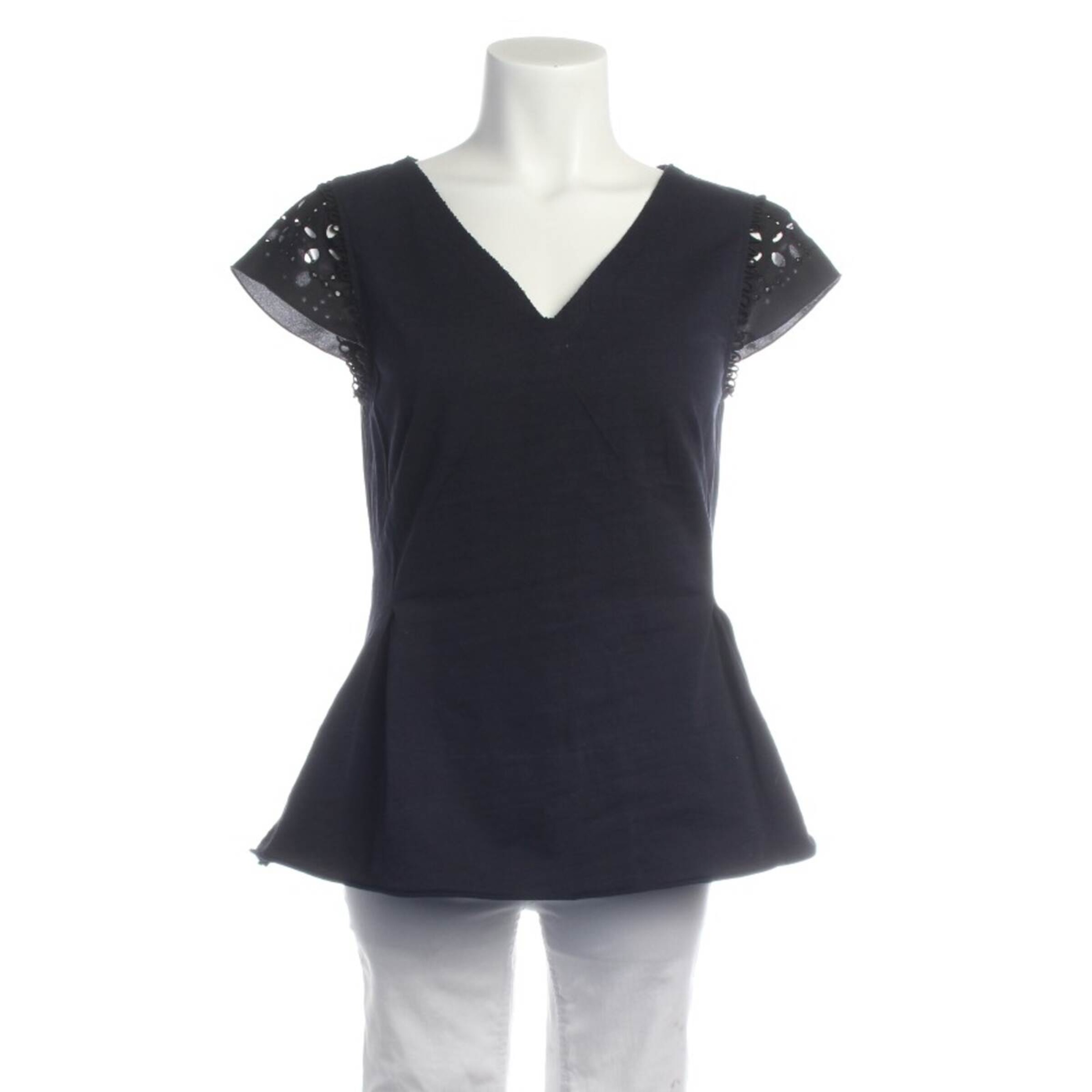 Schumacher Bluse / Tunika M in Blau: Vorderseite