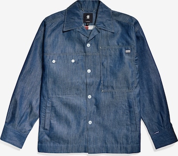 G-Star RAW Between-Season Jacket in Blue: front