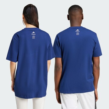 T-Shirt fonctionnel 'Lounge Drink' ADIDAS SPORTSWEAR en bleu