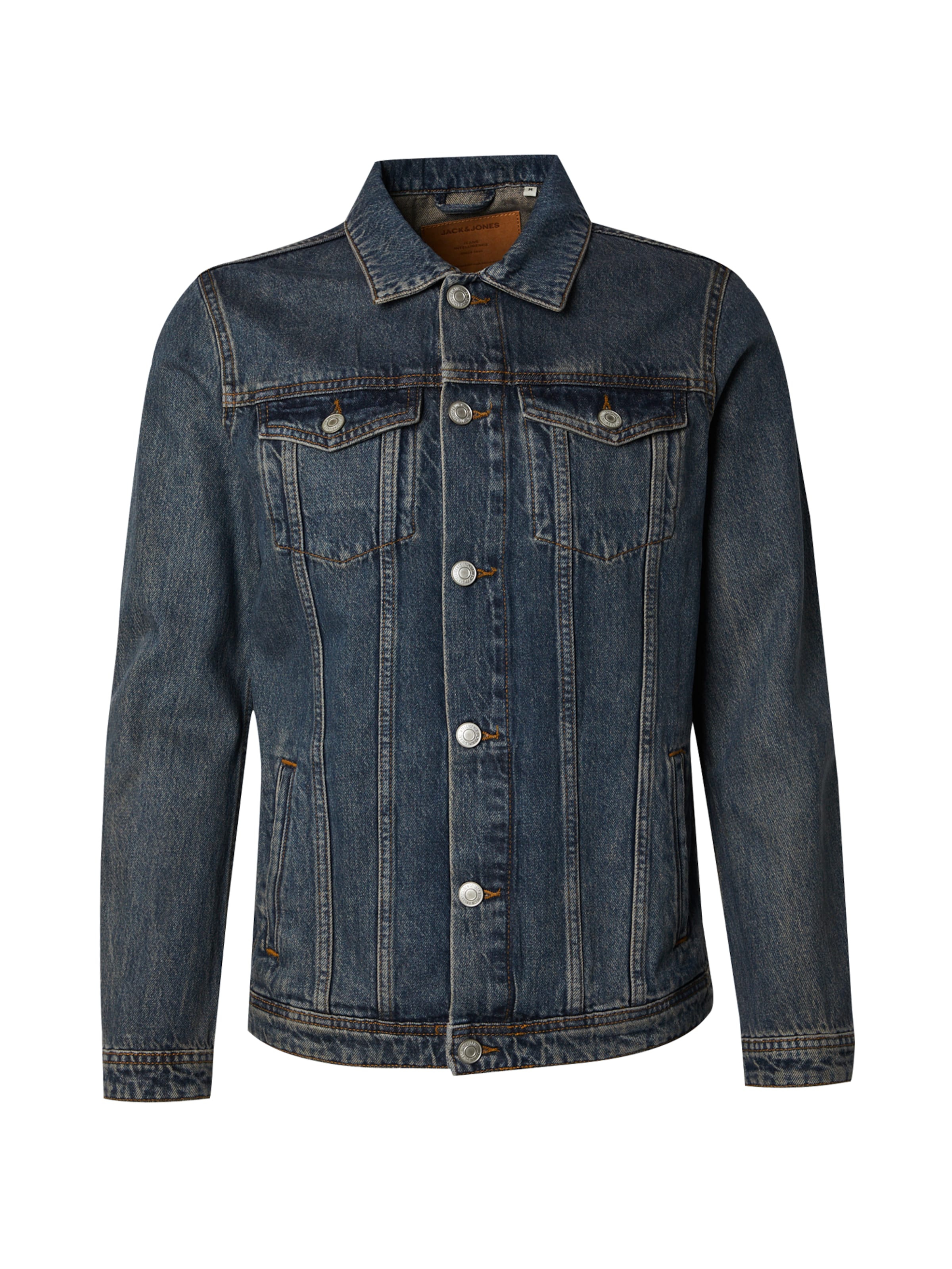 JACK & JONES Between-Season Jacket 'JJIJEAN' in Blue: front