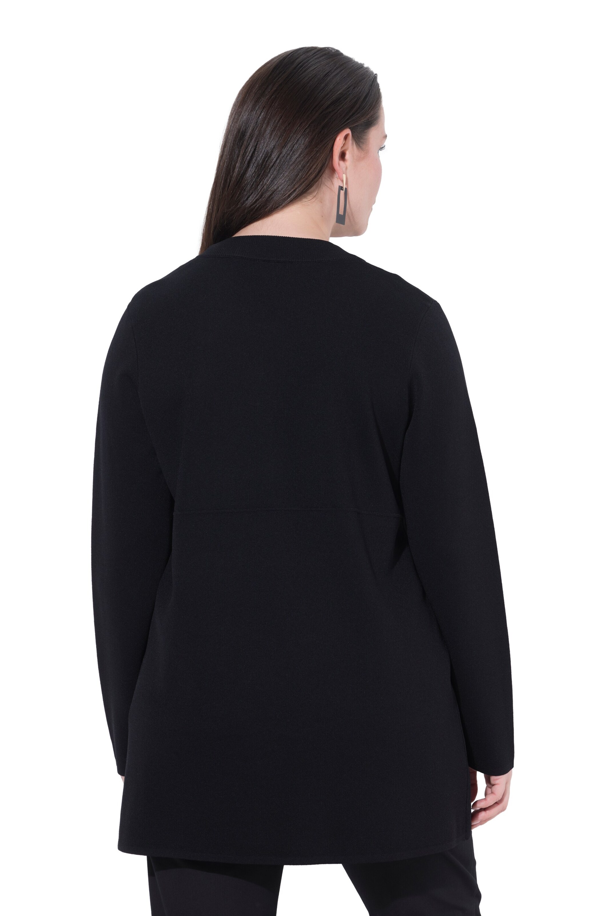 Ulla Popken Strickjacke in Schwarz