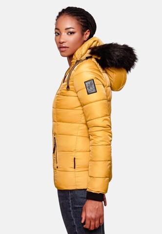 Veste d’hiver 'Zuckerbiene' NAVAHOO en jaune : devant