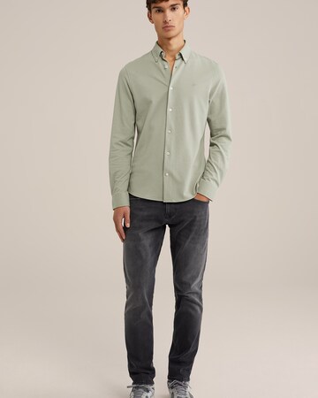Slim fit Camicia di WE Fashion in verde