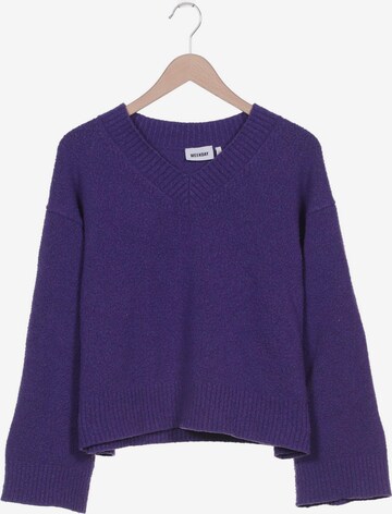 WEEKDAY Sweater & Cardigan in S in Purple: front