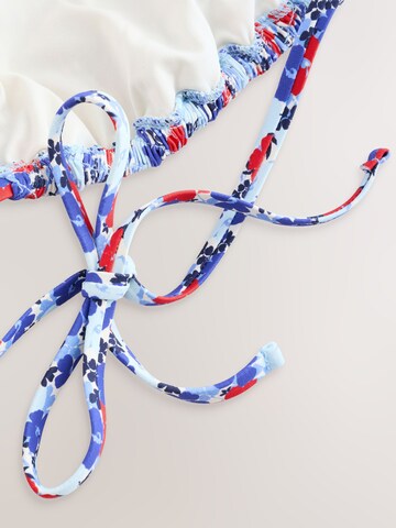 Next Triangle Bikini top in Blue