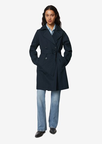 Marc O'Polo Between-Seasons Coat in Blue