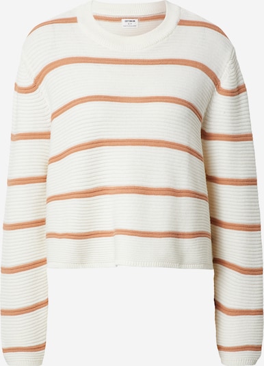 Cotton On Pullover in bronze / weiß, Produktansicht