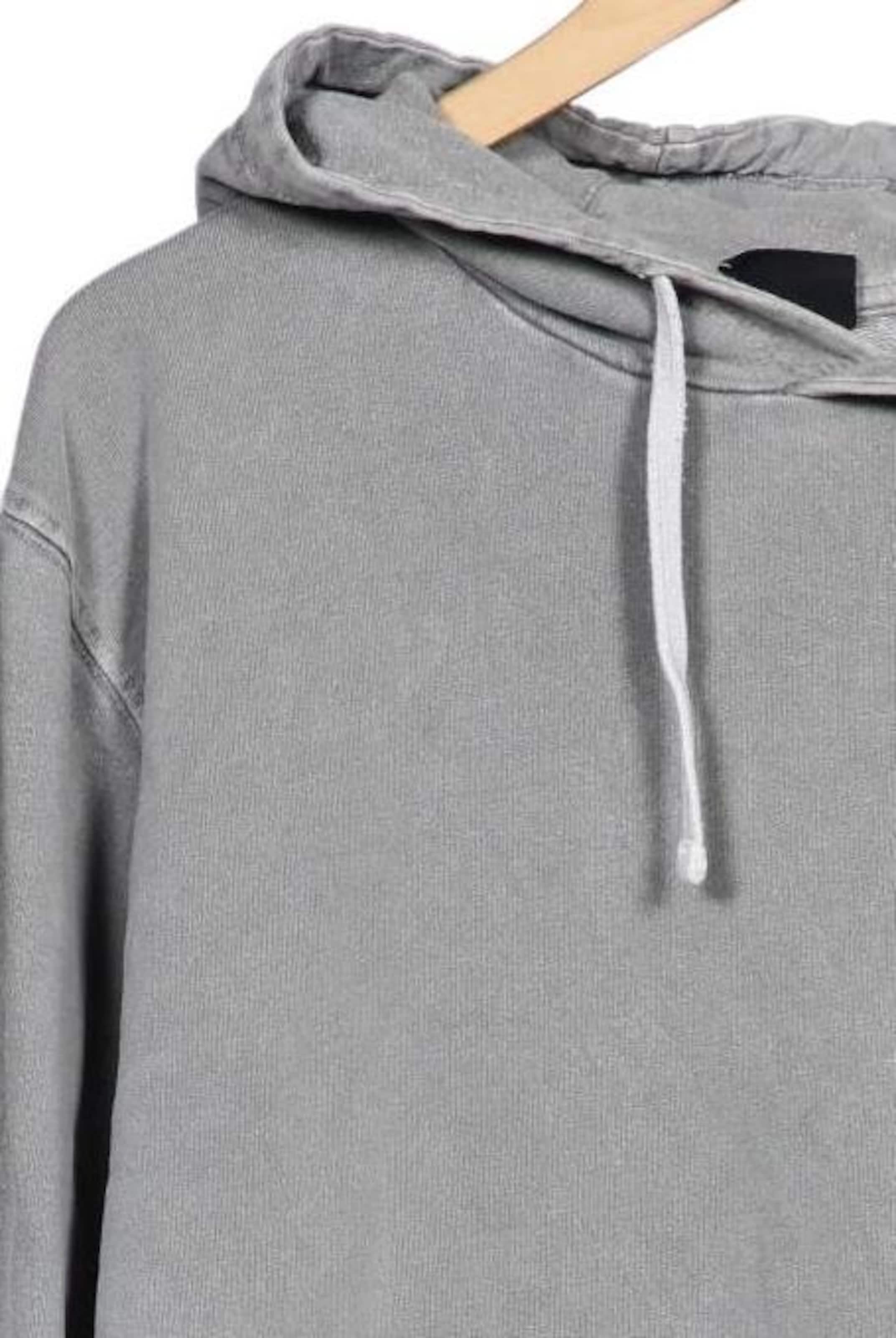 ELLESSE Sweatshirt & Zip-Up Hoodie in L in Grey