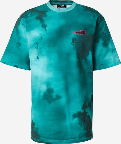 Pacemaker T-shirt 'Diego' i petrol / mint / jade / svart, Produktvy