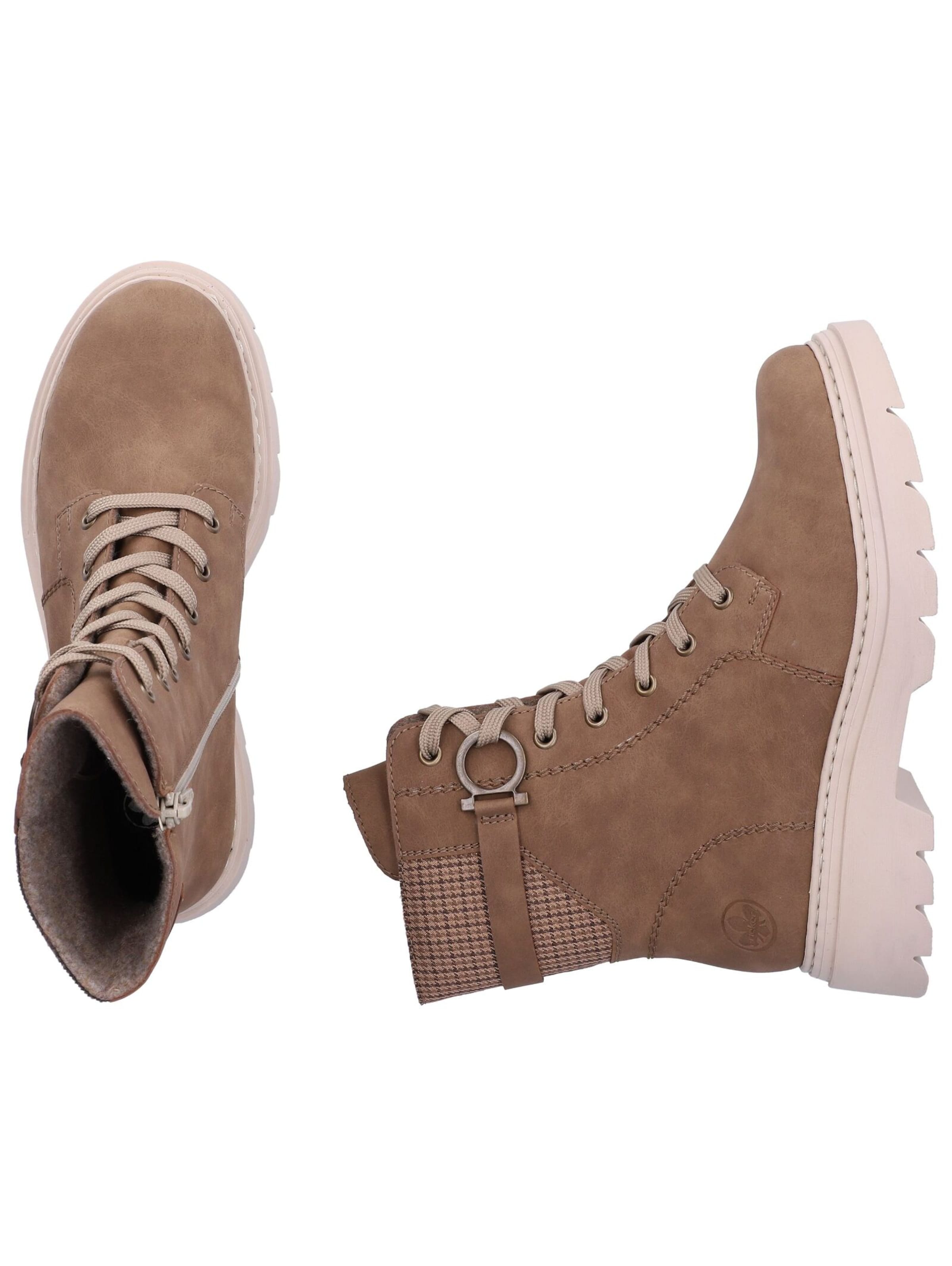 Rieker Lace-up bootie in Brown
