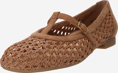 Balerinos su dirželiais iš Paul Green, spalva – tamsiai ruda, Prekių apžvalga