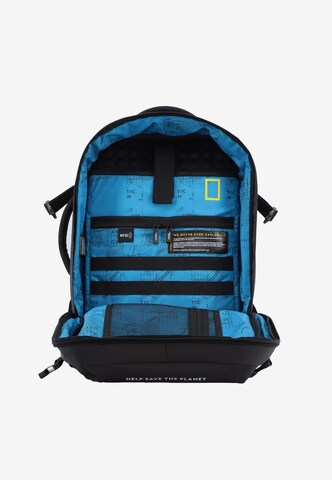 National Geographic Rucksack 'OCEAN' in Schwarz