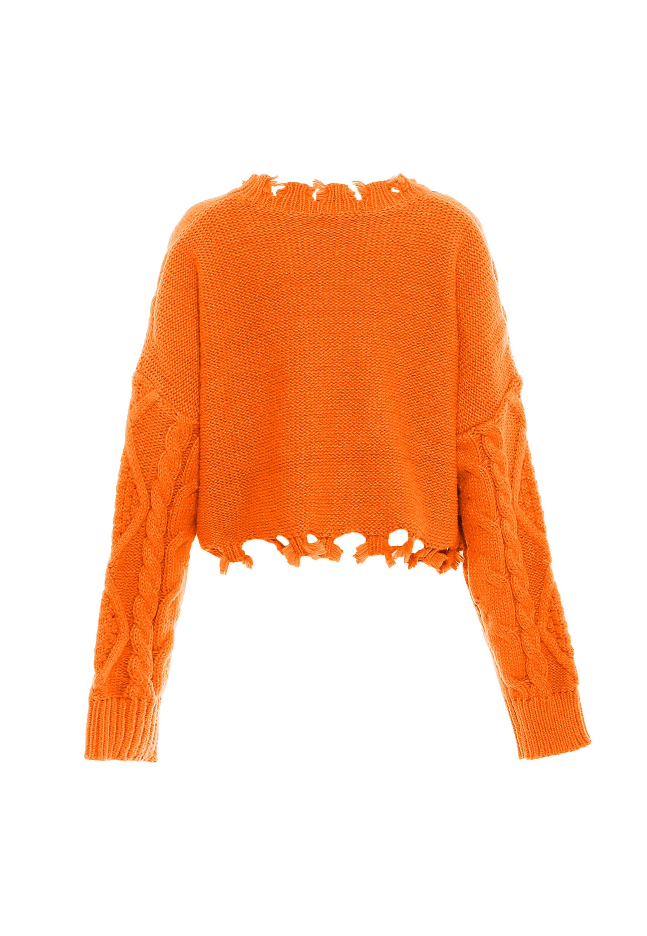 Gaya - Pullover em laranja