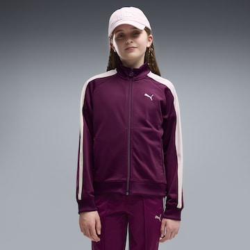 PUMA Sweatvest 'T7 Always On' in Roze: voorkant