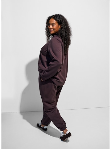 Zizzi Regular Hose 'Flamela' in Braun