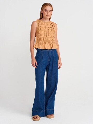 Dilvin Top in Brown