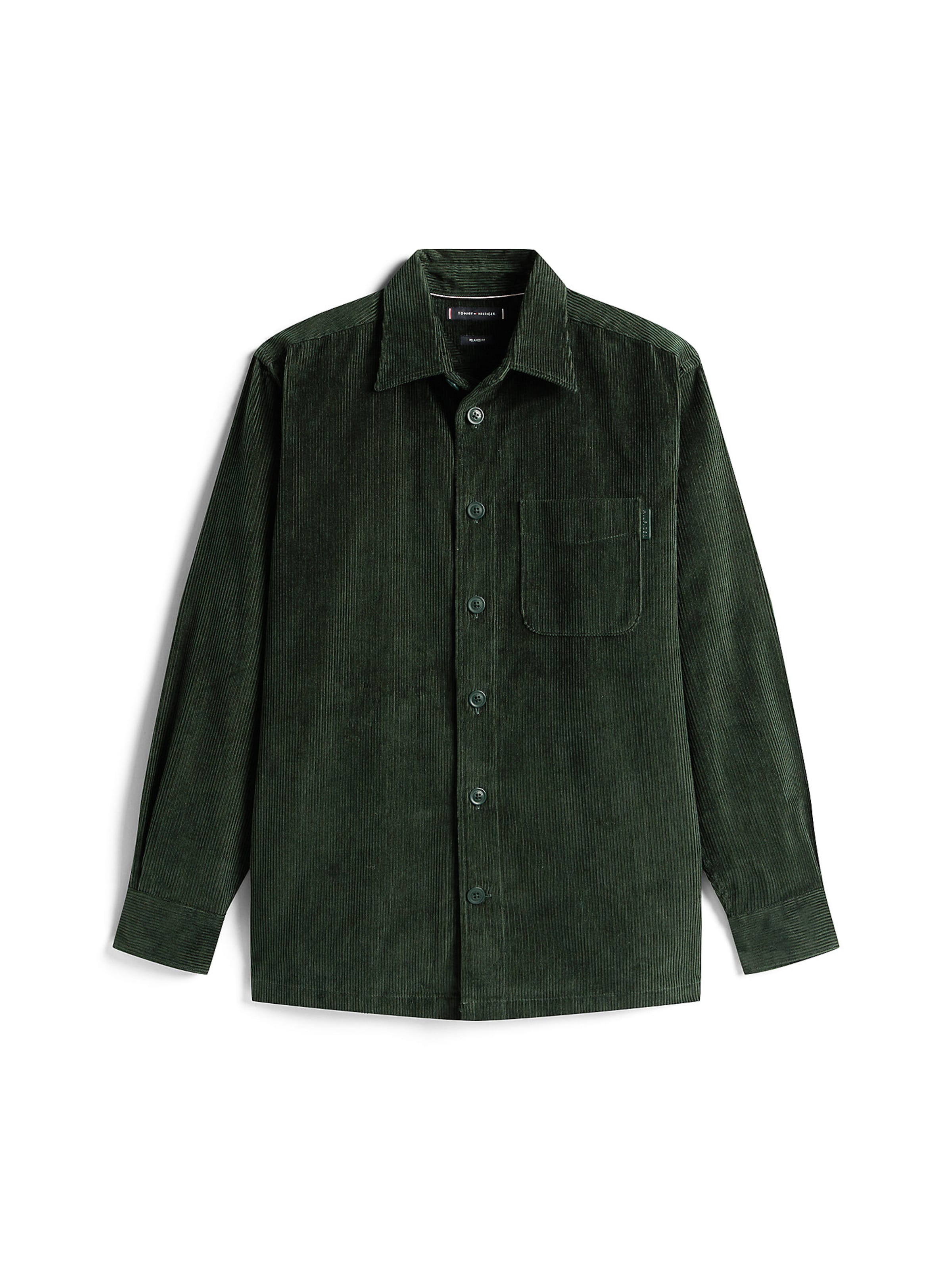 Veste mi-saison TOMMY HILFIGER en vert : devant