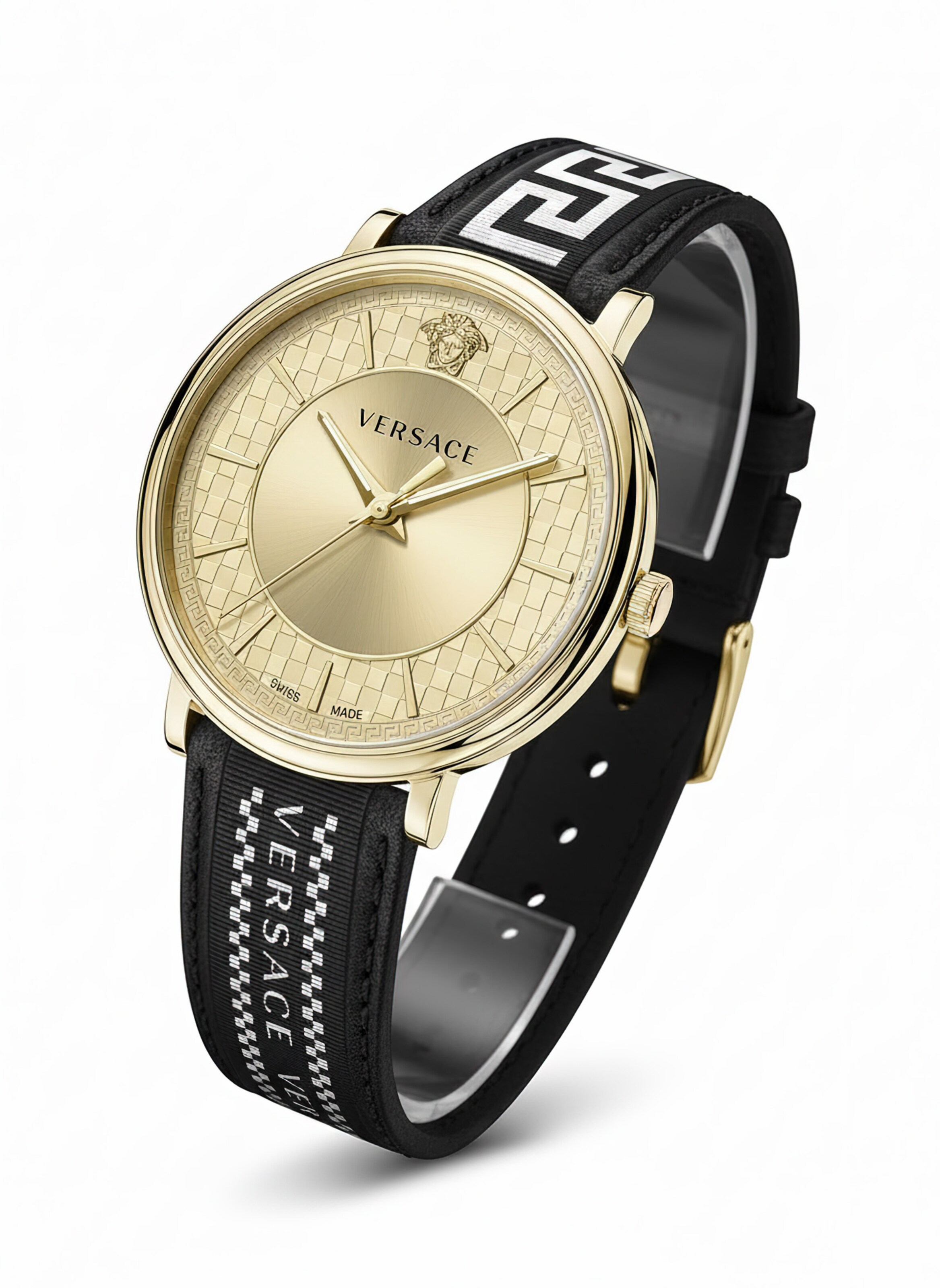 VERSACE Analog watch in Black