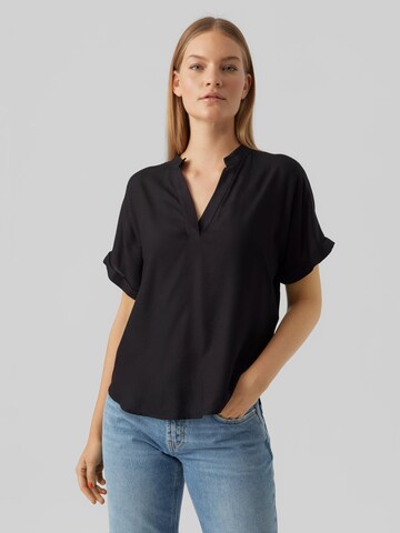 VERO MODA - Blusa 'Beauty' em preto: frente